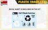 Miniart 35617 PLASTIC TRASH CANS 1/35